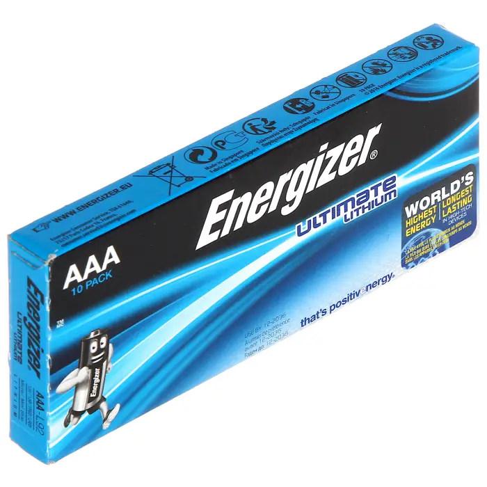 BATERIA LITOWA BAT-AAA-LITHIUM/E*P10 1.5 V LR03 AAA ENERGIZER